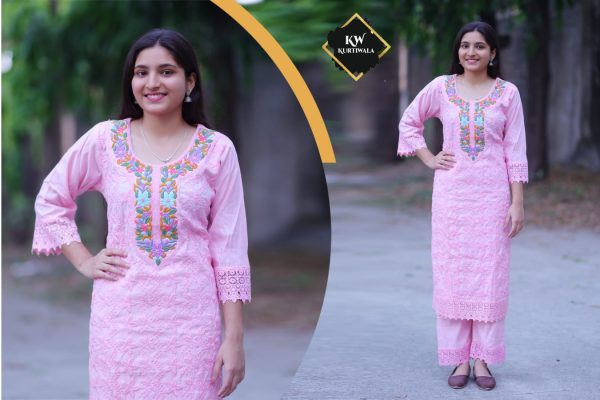 Lakhnavi kurti 2 piece